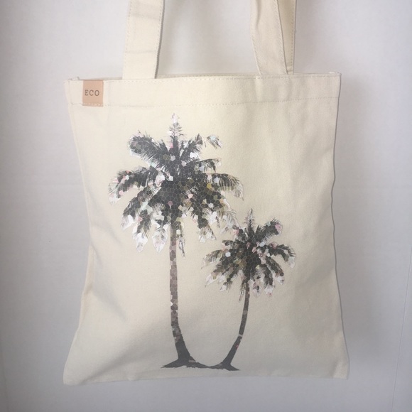 Palm Tree Summer Beach Tote - Picture 5 of 5
